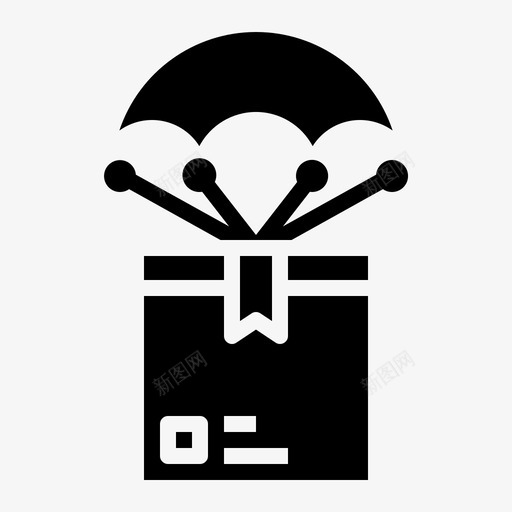 配送物流94实心图标svg_新图网 https://ixintu.com 实心 物流 配送