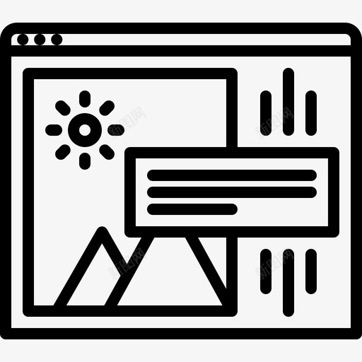 视差页面图标svg_新图网 https://ixintu.com 图片 用户界面 网站 视差 页面