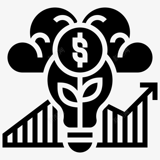 投资思维过程3雕文图标svg_新图网 https://ixintu.com 思维 投资 过程 雕文