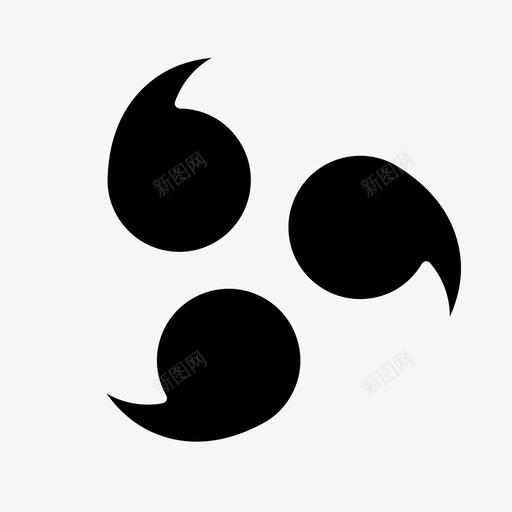 sharingan氏族眼睛图标svg_新图网 https://ixintu.com sharingan 填充 文化 日本 日语 氏族 眼睛 符号 风格