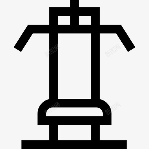 胸部健康110线性图标svg_新图网 https://ixintu.com 健康 线性 胸部