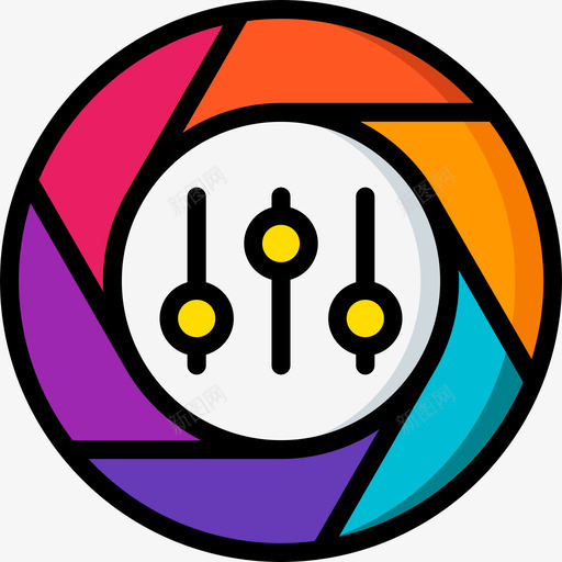 形象社会份额线条色彩图标svg_新图网 https://ixintu.com 份额 形象 社会 线条 色彩