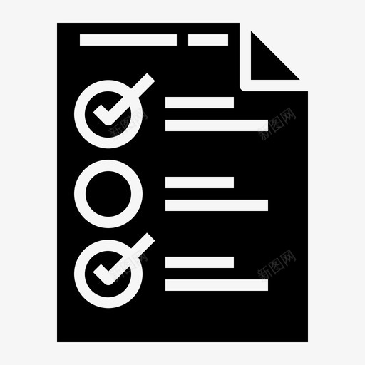 检查接口列表图标svg_新图网 https://ixintu.com 列表 实体 接口 方块 标记 检查 管理
