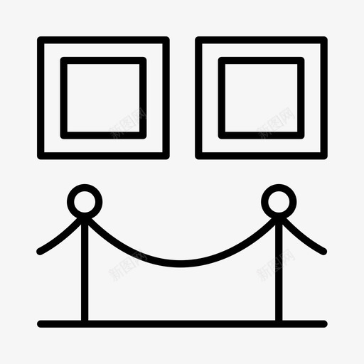 画廊支柱艺术艺术画廊图标svg_新图网 https://ixintu.com 创造力 支柱 画廊 艺术 艺术家