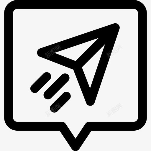 发送联系我们54直系图标svg_新图网 https://ixintu.com 发送 我们 直系 联系