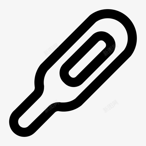 温度计药品健康图标svg_新图网 https://ixintu.com 健康 医疗 洛卡 温度 温度计 药品 药房
