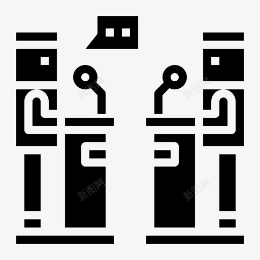 竞选辩论图标svg_新图网 https://ixintu.com 竞选 辩论
