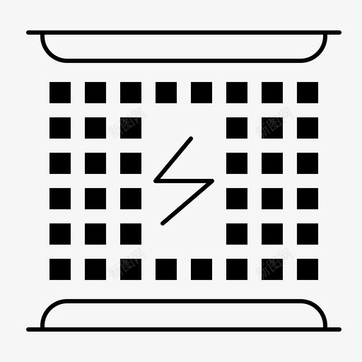 充电电电磁图标svg_新图网 https://ixintu.com 下一 下一个 东西 个大 充电 太空 探索 电磁 细线 能源