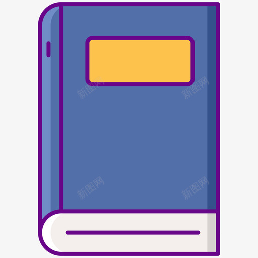 书回到学校101线性颜色图标svg_新图网 https://ixintu.com 回到 学校 线性 颜色