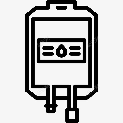 血液医疗器械25线性图标svg_新图网 https://ixintu.com 医疗器械 线性 血液