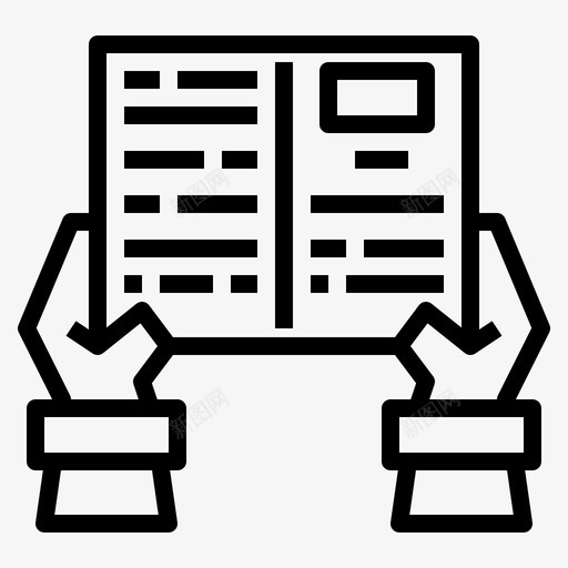 读书教育知识图标svg_新图网 https://ixintu.com 书本 学习 教育 知识 读书