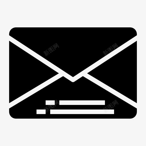 信件邮件69填充图标svg_新图网 https://ixintu.com 信件 填充 邮件