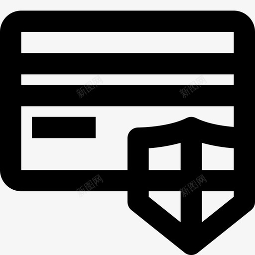 信用卡网络安全33线性图标svg_新图网 https://ixintu.com 信用卡 线性 网络安全
