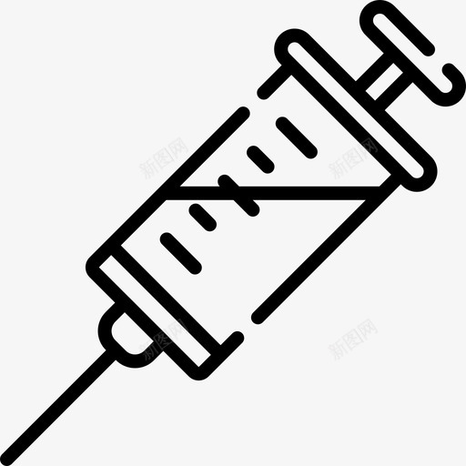 注射器病毒传播18手绘详图图标svg_新图网 https://ixintu.com 传播 手绘 注射器 病毒 详图