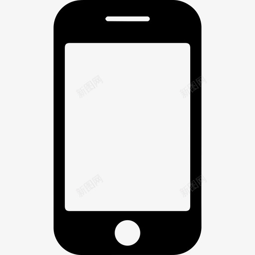 iphone苹果手机图标svg_新图网 https://ixintu.com ios iphone 手机 苹果