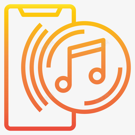 音乐音乐和声音10渐变图标svg_新图网 https://ixintu.com 声音 渐变 音乐