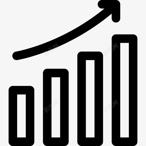 条形图动机34线性图标svg_新图网 https://ixintu.com 动机 条形图 线性