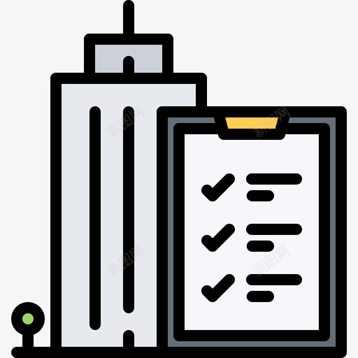 建筑师建筑师8颜色图标svg_新图网 https://ixintu.com 建筑师 颜色
