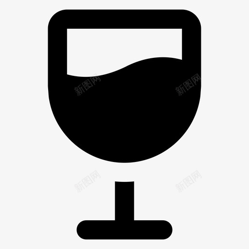 葡萄酒饮料鸡尾酒图标svg_新图网 https://ixintu.com 图标 字形 材料 果汁 用户界面 葡萄酒 饮料 鸡尾酒