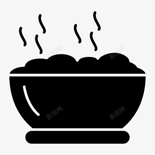 食物碗玉米图标svg_新图网 https://ixintu.com 固体 热食 玉米 食物 餐厅