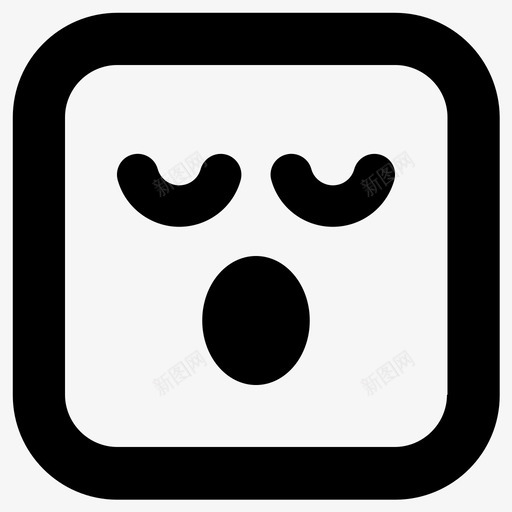 休息情绪化放松图标svg_新图网 https://ixintu.com 休息 微笑 情绪化 打哈欠 放松 睡觉