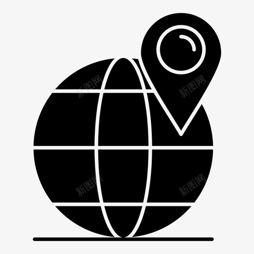 世界酒店位置图标svg_新图网 https://ixintu.com 世界 位置 地图 酒吧 酒店 餐厅