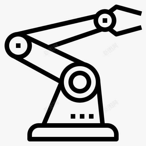 关节机器人装配笛卡尔图标svg_新图网 https://ixintu.com 人工智能 关节 机器人 机械 概述 笛卡尔 装配
