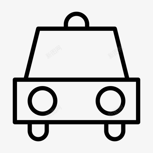 警车汽车运输图标svg_新图网 https://ixintu.com 概述 汽车 犯罪 警车 车辆 运输