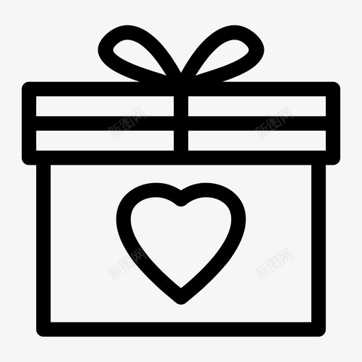 礼物纪念日爱情图标svg_新图网 https://ixintu.com 婚礼 爱情 礼物 纪念日