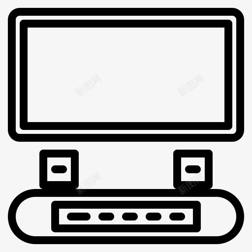 智能电视cddvd图标svg_新图网 https://ixintu.com cd dvd hd 智能 桌子 电视 遥控器