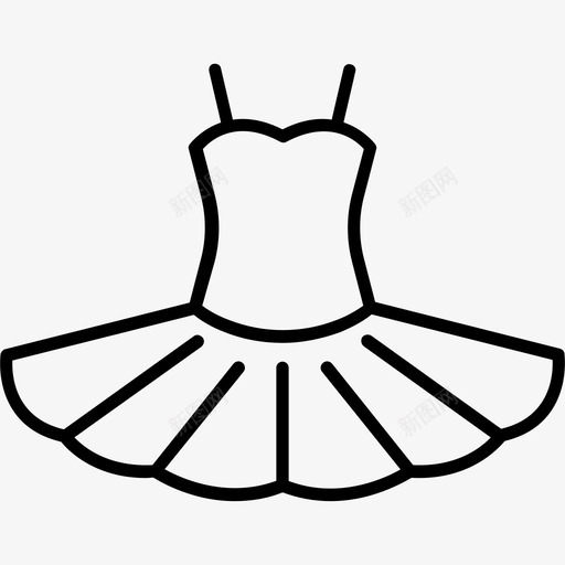 体操服艺术元素图标svg_新图网 https://ixintu.com 体操 元素 艺术