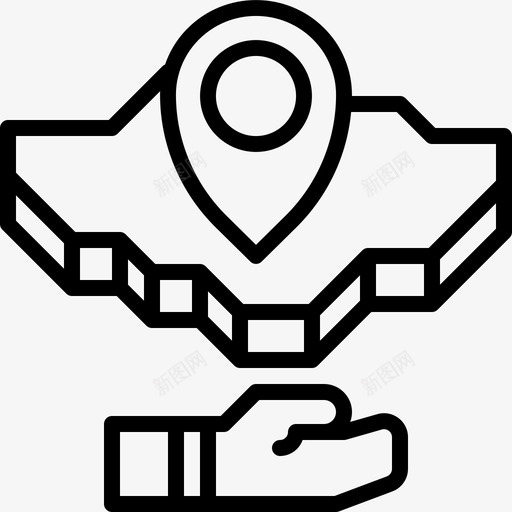 位置房地产204直线图标svg_新图网 https://ixintu.com 位置 房地产 直线