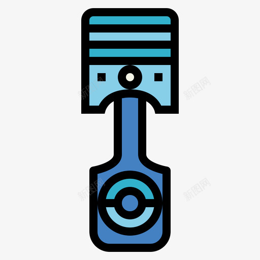 线性活塞3图标svg_新图网 https://ixintu.com 活塞 线性