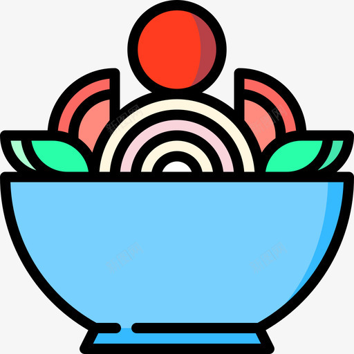 健康食品体阳6线色图标svg_新图网 https://ixintu.com 体阳 健康食品 线色