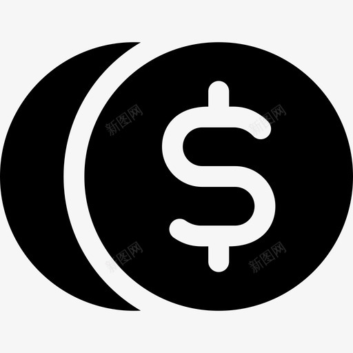 填充美元的经济体图标svg_新图网 https://ixintu.com 填充 经济体 美元