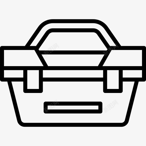 工具箱钓鱼54线性图标svg_新图网 https://ixintu.com 工具箱 线性 钓鱼