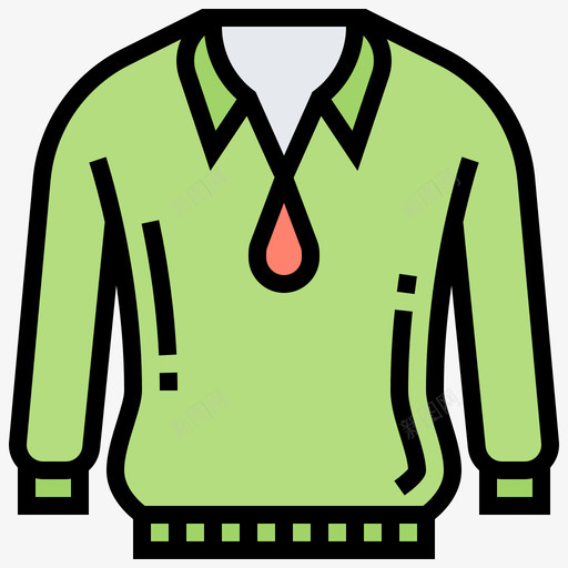 运动衫衣服147线性颜色图标svg_新图网 https://ixintu.com 线性 衣服 运动衫 颜色
