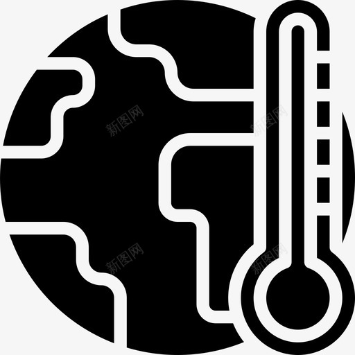 全球变暖污染40加油图标svg_新图网 https://ixintu.com 全球 加油 变暖 污染