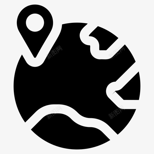 全球定位全球接入全球定位系统图标svg_新图网 https://ixintu.com 世界 全球 全球定位 国际 图标 字形 定位 房地产 接入 系统