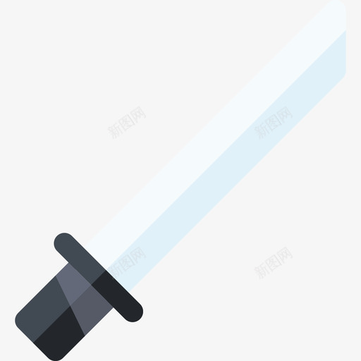 Katana日本79平坦图标svg_新图网 https://ixintu.com Katana 平坦 日本