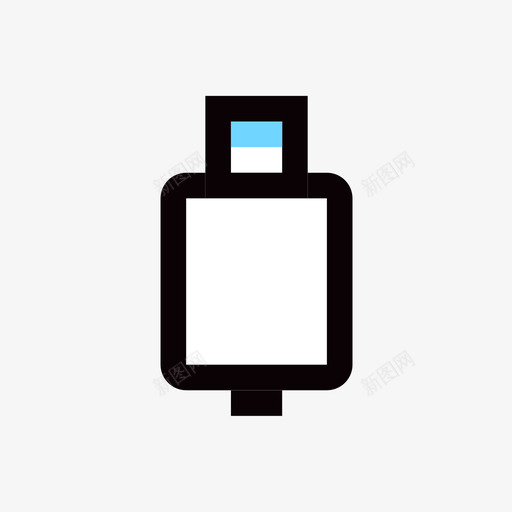 数据线1svg_新图网 https://ixintu.com 数据线1 填充 线性