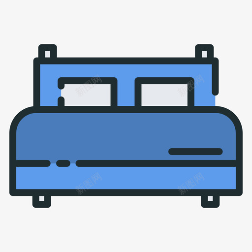 床器具14线性颜色图标svg_新图网 https://ixintu.com 器具 线性 颜色