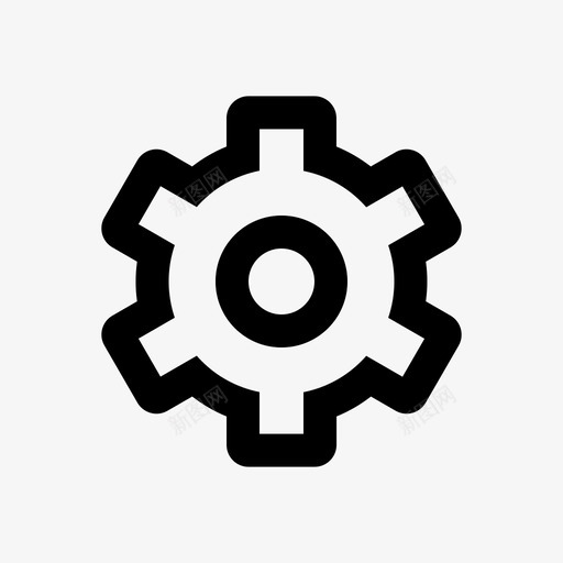 侧边栏-系统设置svg_新图网 https://ixintu.com 侧边栏-系统设置