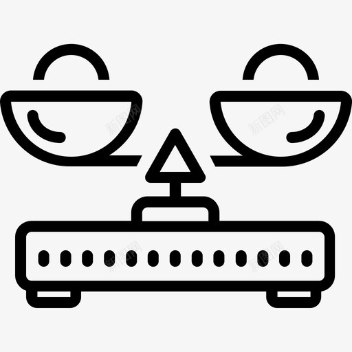 平衡相等测量图标svg_新图网 https://ixintu.com 平衡 测量 相等