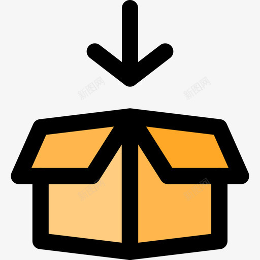 开箱6号仓库线颜色图标svg_新图网 https://ixintu.com 6号 仓库 开箱 颜色