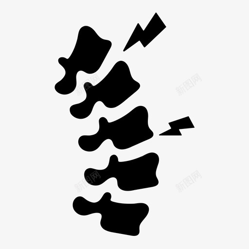 脊椎痛背痛健康状况疾病1图标svg_新图网 https://ixintu.com 健康 状况 疾病 背痛 脊椎