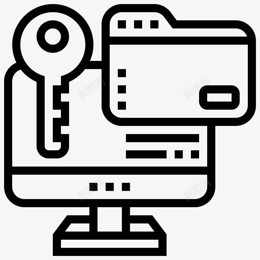 机密项目管理31线性图标svg_新图网 https://ixintu.com 机密 线性 项目管理