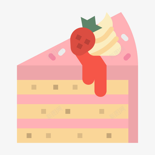 蛋糕augustbakery3扁平图标svg_新图网 https://ixintu.com august bakery 扁平 蛋糕