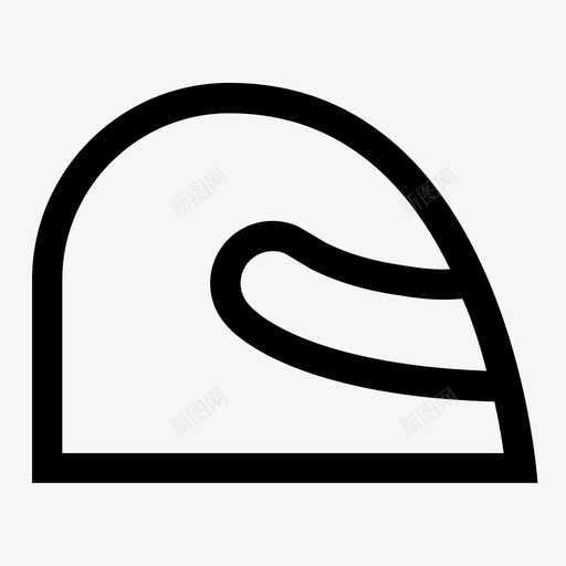 头盔摩托车手安全帽图标svg_新图网 https://ixintu.com 头盔 安全帽 摩托 摩托车 系列 车手