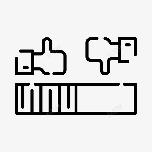 统计不喜欢反馈图标svg_新图网 https://ixintu.com 不喜欢 仪表盘 反馈 媒体 社交 统计 调查